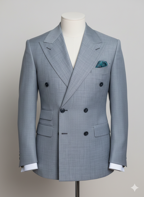Double Breasted Two Piece Suit